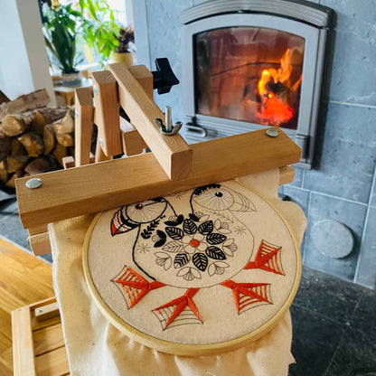 Hook, Line & Tinker: Puffin Complete Embroidery Kit