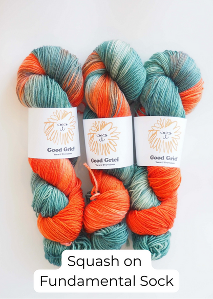 Good Grief Custom Dyes: Fundamental Sock