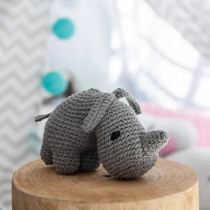 Hoooked: Dex the Rhino - DIY Crochet Kit