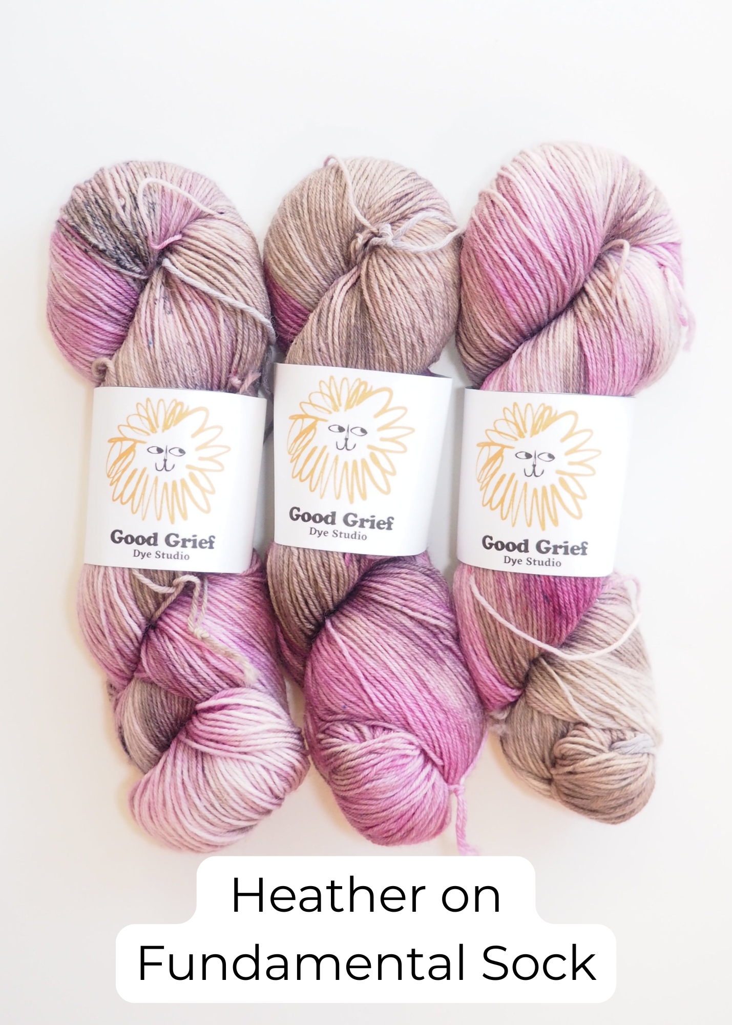 Good Grief Custom Dyes: Fundamental Sock