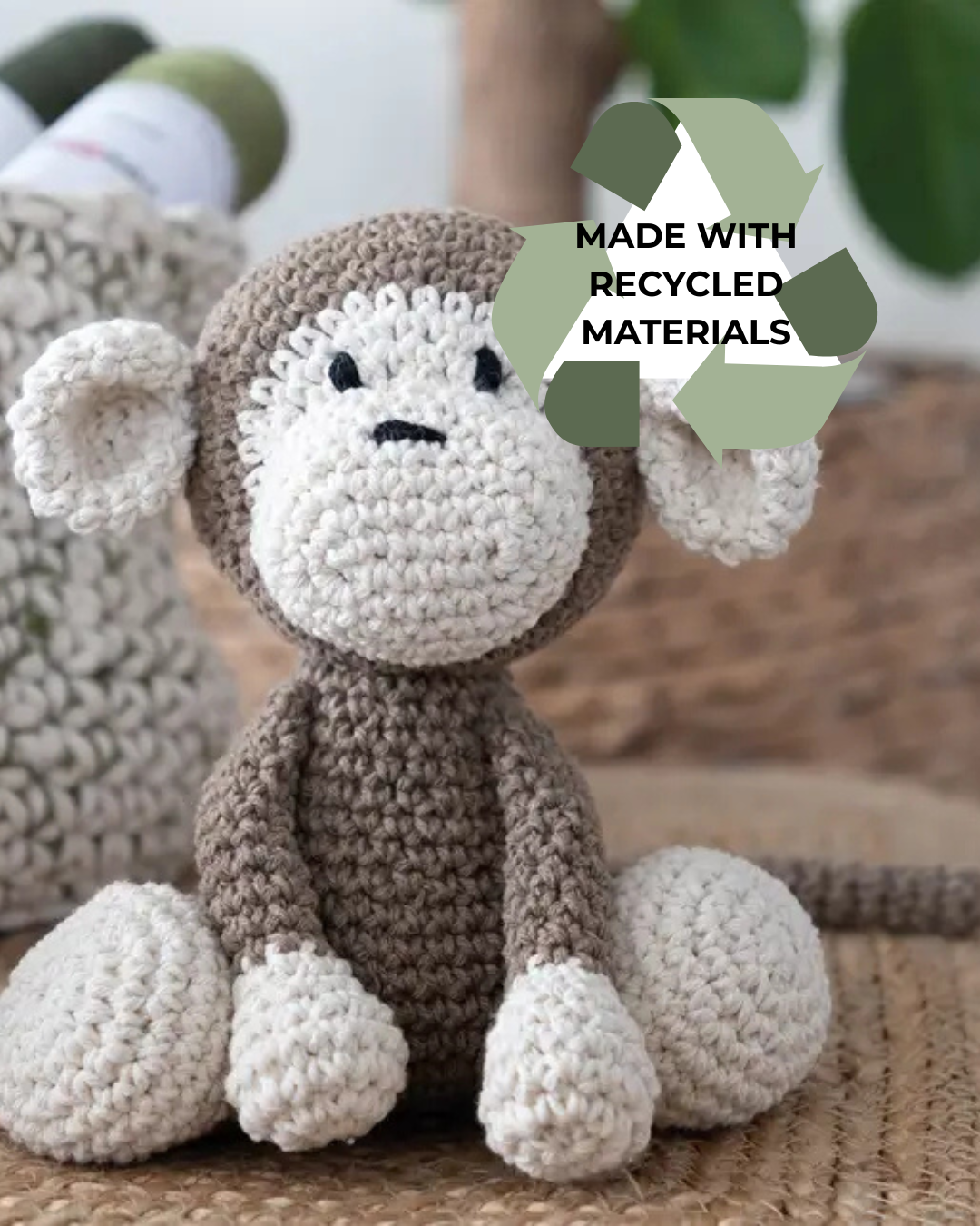 Hoooked: Mace the Monkey - DIY Crochet Kit