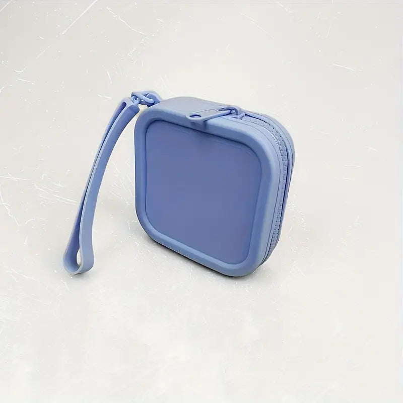 GG Silicone Zipper Notion Pouch  with Handle