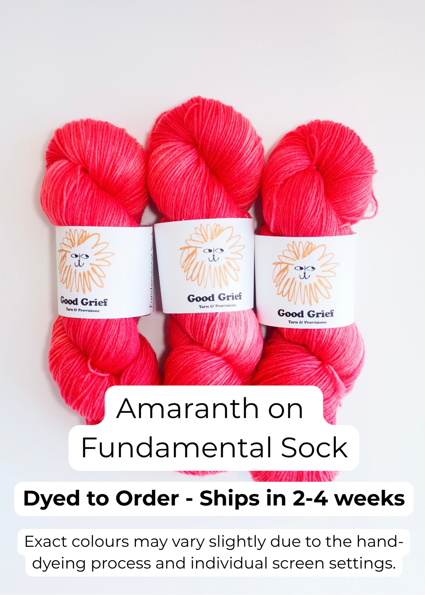 Good Grief Dye Studio: Fundamental Sock