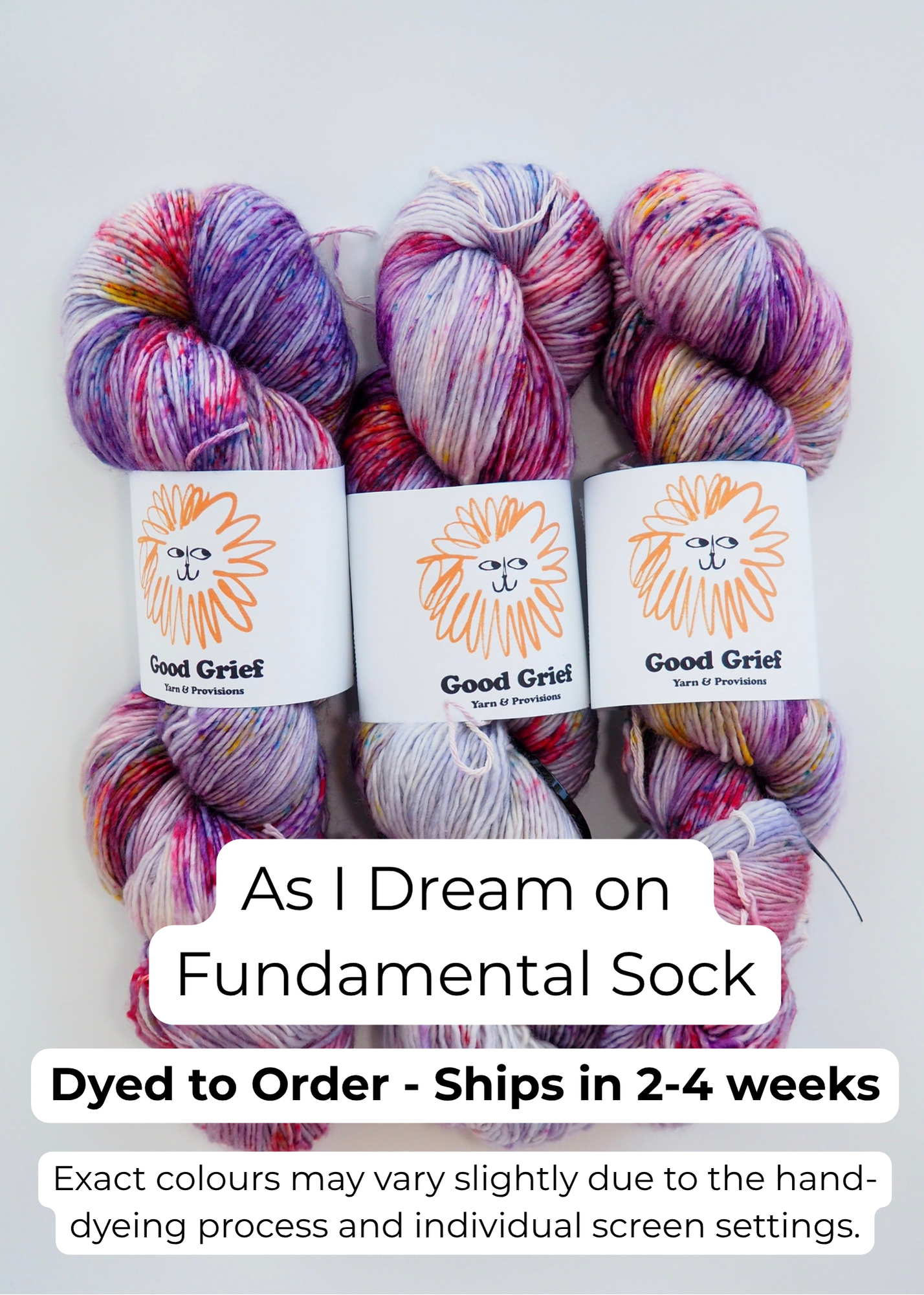 Good Grief Dye Studio: Fundamental Sock