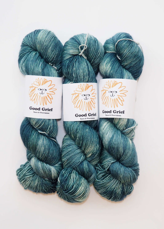 Good Grief Dye Studio Yarn Custom Order - Evergreen