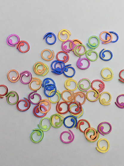 GG Metal Open Ring Stitch Markers - Set of 60