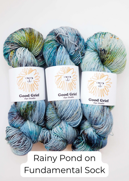 Good Grief Custom Dyes: Fundamental Sock
