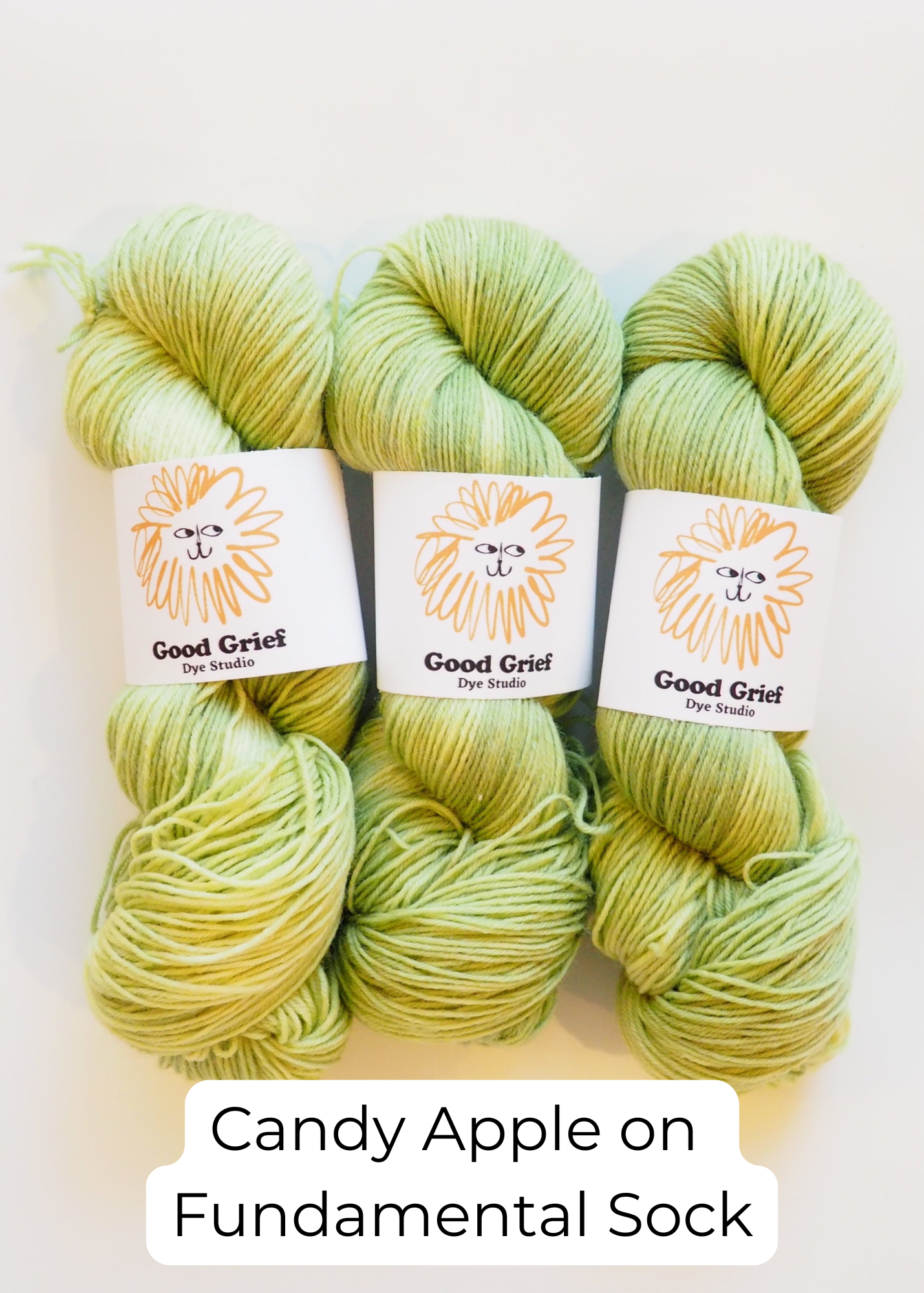 Good Grief Custom Dyes: Fundamental Sock