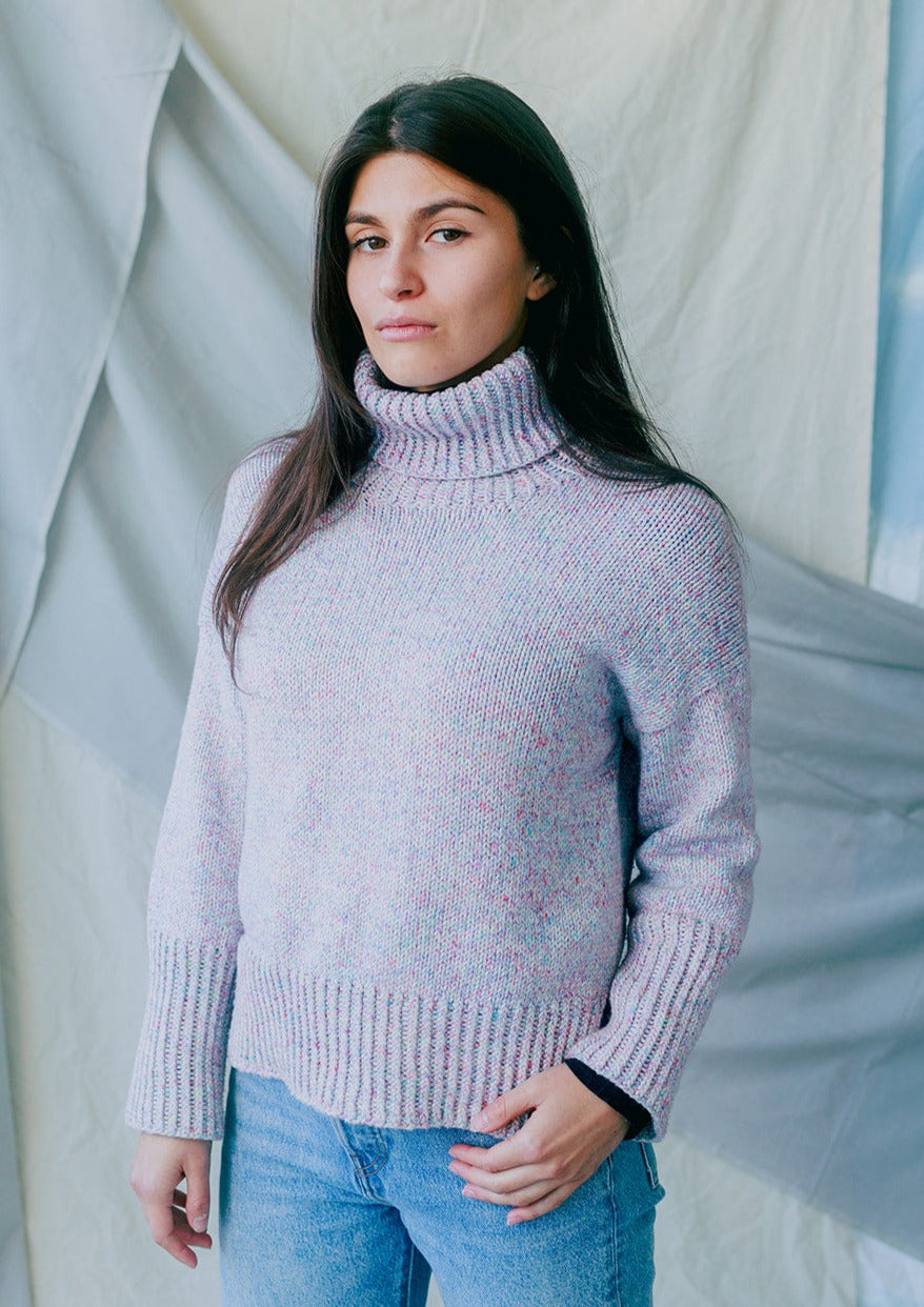 Cotton Turtleneck Sweater