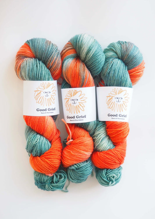 Good Grief Dye Studio Yarn Custom Order - Squash