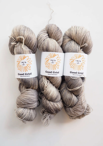 Good Grief Dye Studio Yarn Custom Order - Anthracite