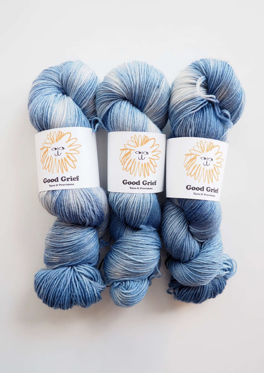 Good Grief Dye Studio Yarn Custom Order - Denim