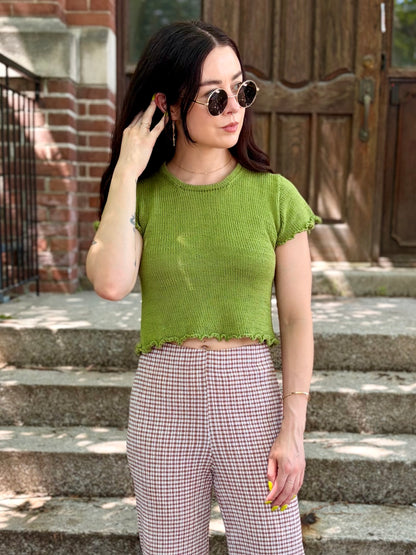 Baby Gem Tee: A Summer Knitting Pattern by Kiyomi Burgin