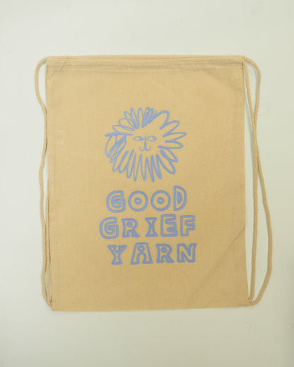Good Grief: Drawstring Project Bag