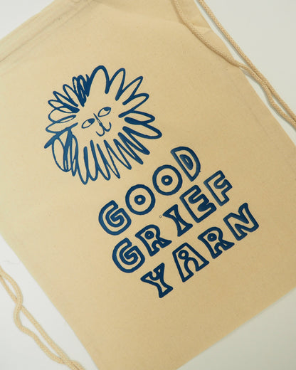 Good Grief: Drawstring Project Bag