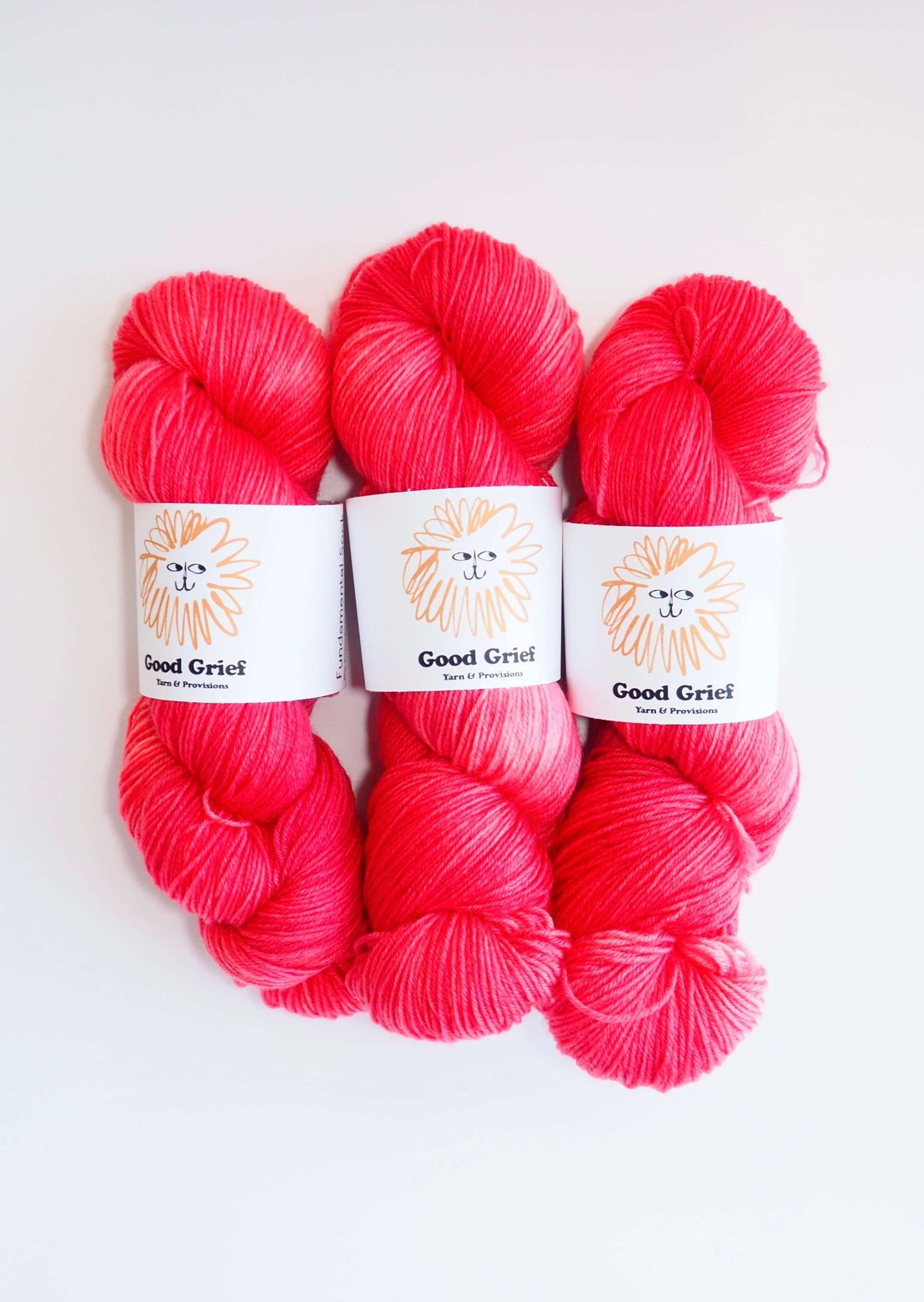 Good Grief Dye Studio Yarn Custom Order - Amaranth