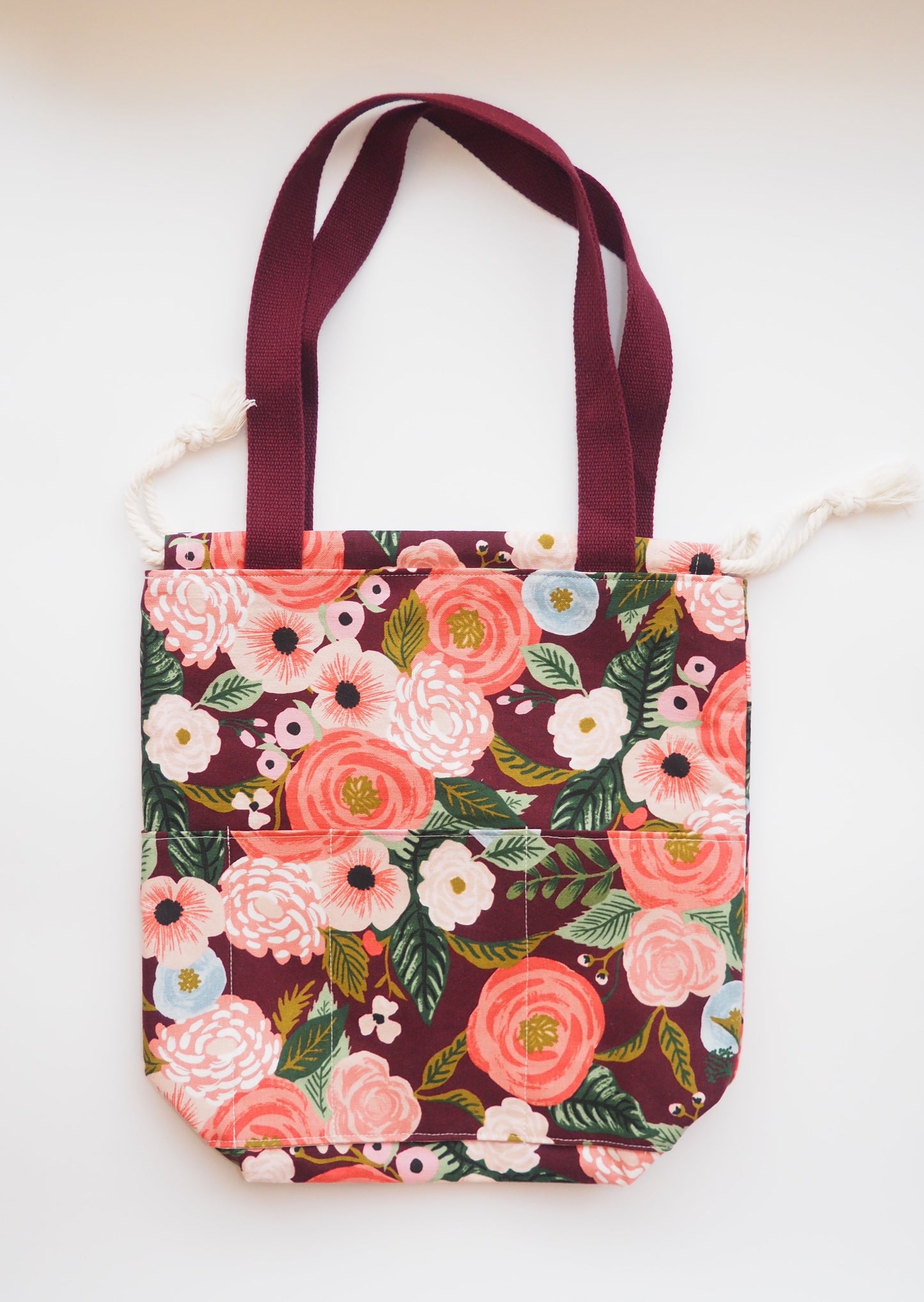 handmade.eo: Medium Project Bag with Handles