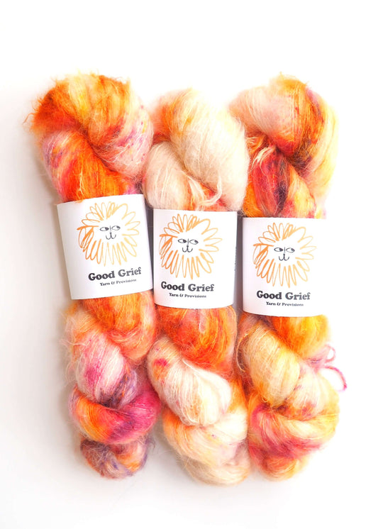 Good Grief Dye Studio Yarn Custom Order - Autumn Footprints