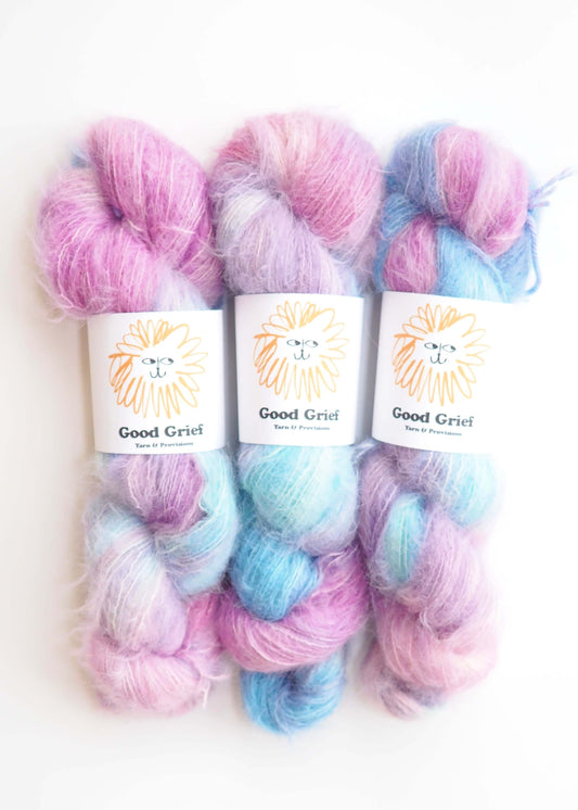 Good Grief Dye Studio Yarn Custom Order - Moonlit Meadows