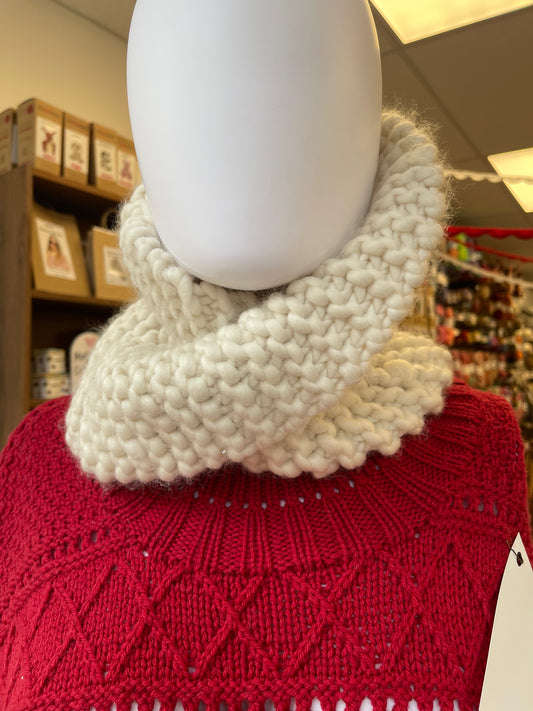 Twisted Cowl - Soft Wool - Sample Sale