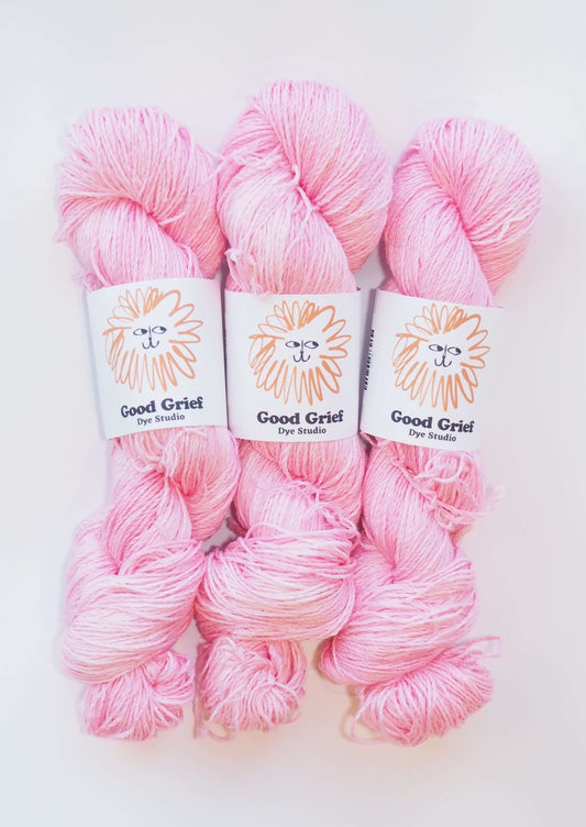 Good Grief Dye Studio Yarn Custom Order - Peony