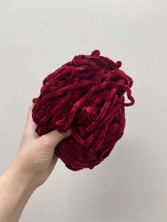 Chenille Red - Stash Sale