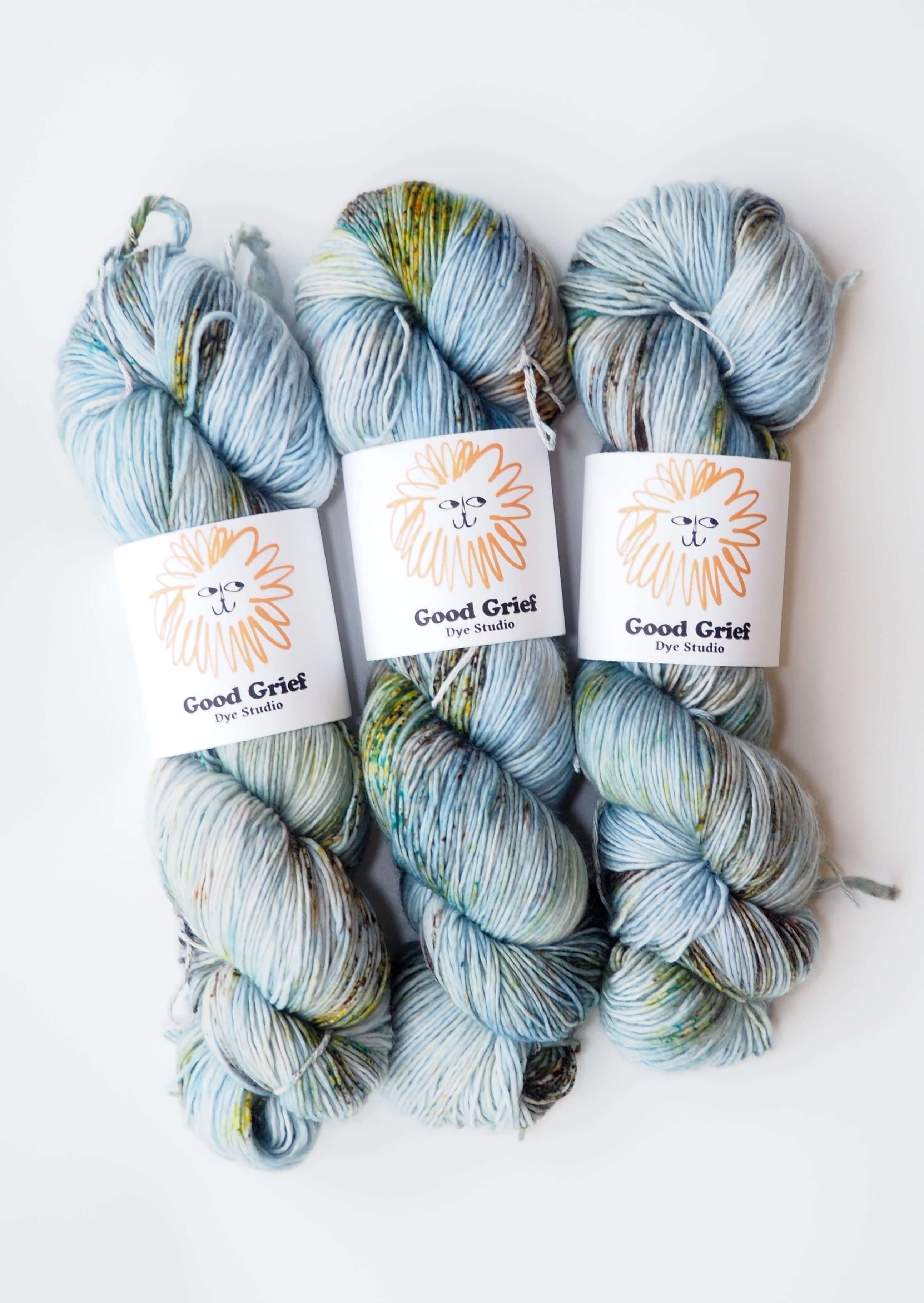 Good Grief Superwash Merino Fingering 1-Ply | Whimsical Yarn