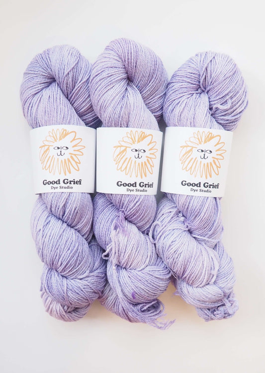 Good Grief Dye Studio Yarn Custom Order - Lavender