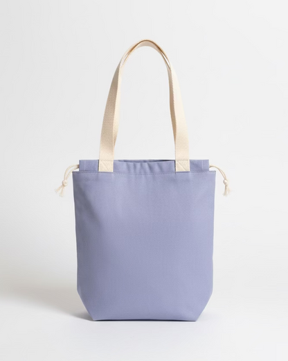 hecho a mano.eo: Bolso pequeño para proyectos con asas y cordón