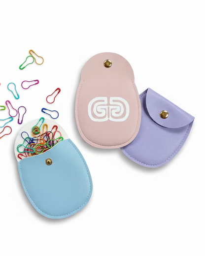 GG Faux Leather Notion Pouch