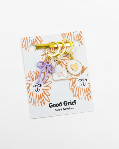 Love Letters Stitch Markers by Good Grief