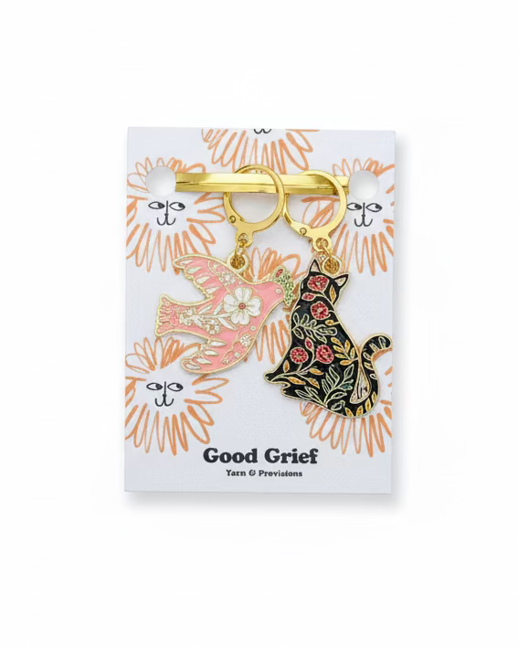 Good Grief Stitch Markers