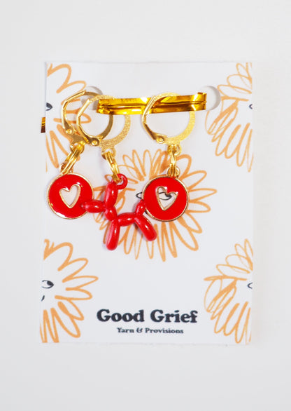 Good Grief Stitch Markers