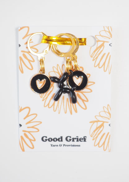 Good Grief Stitch Markers