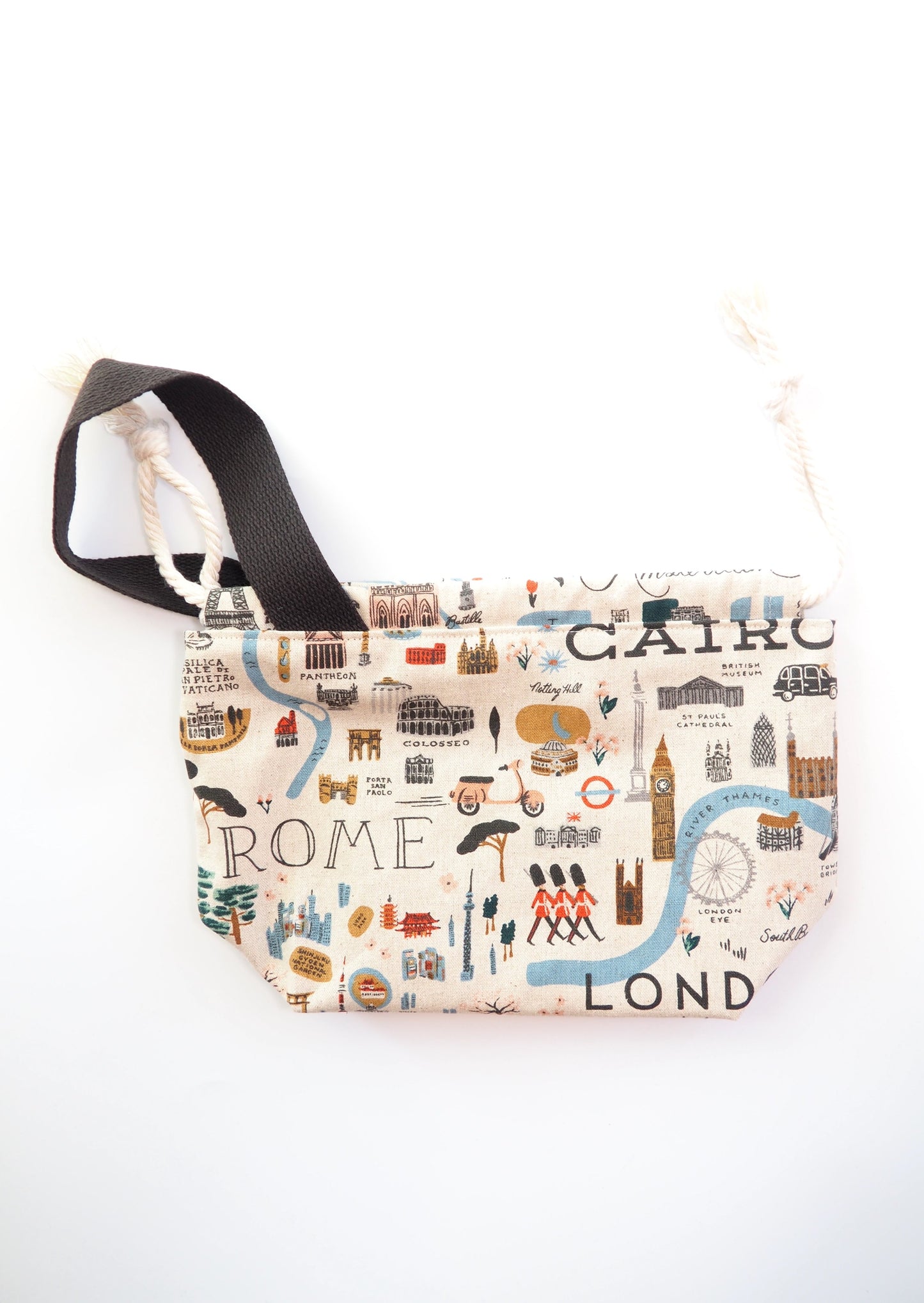 handmade.eo: Mini Project Bag with Handle