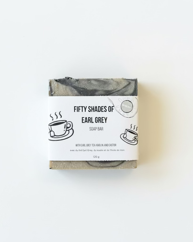 Do Not Eat: Fifty Shades of Earl Grey Soap Bar