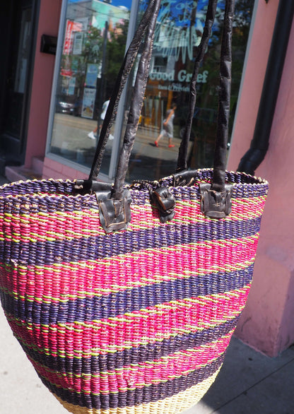 Big Blue Moma: Sofia - Handwoven Baskets from Ghana