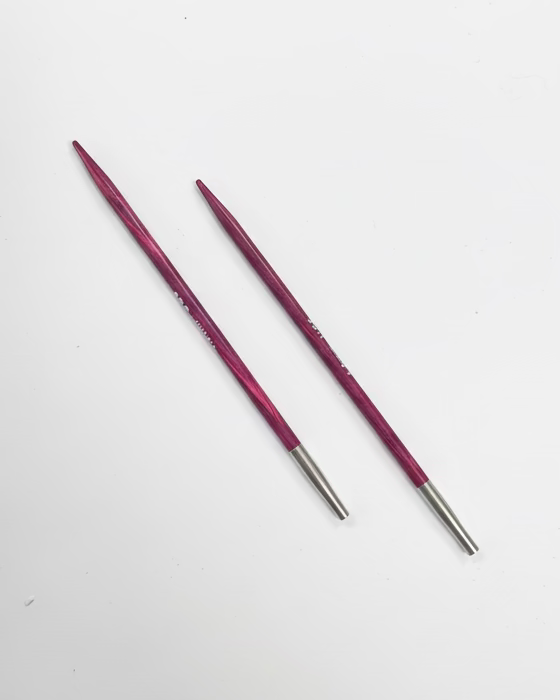 Puntas de aguja intercambiables Lykke Indigo de 5"