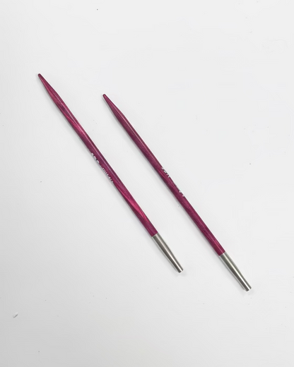 Puntas de aguja intercambiables Lykke Indigo de 5"