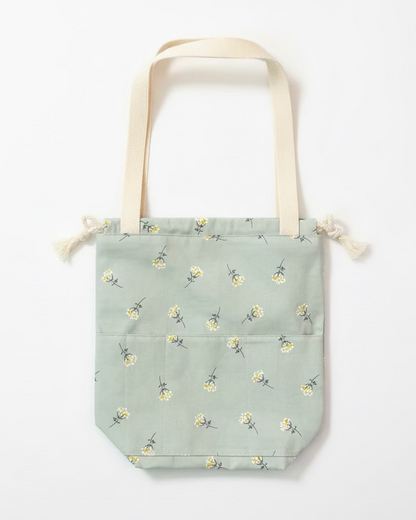 handmade.eo: Medium Project Bag with Handles and Pockets