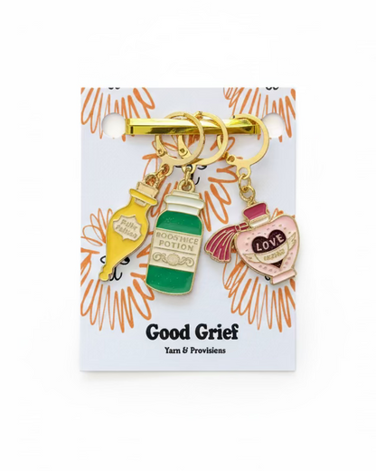 Good Grief Stitch Markers