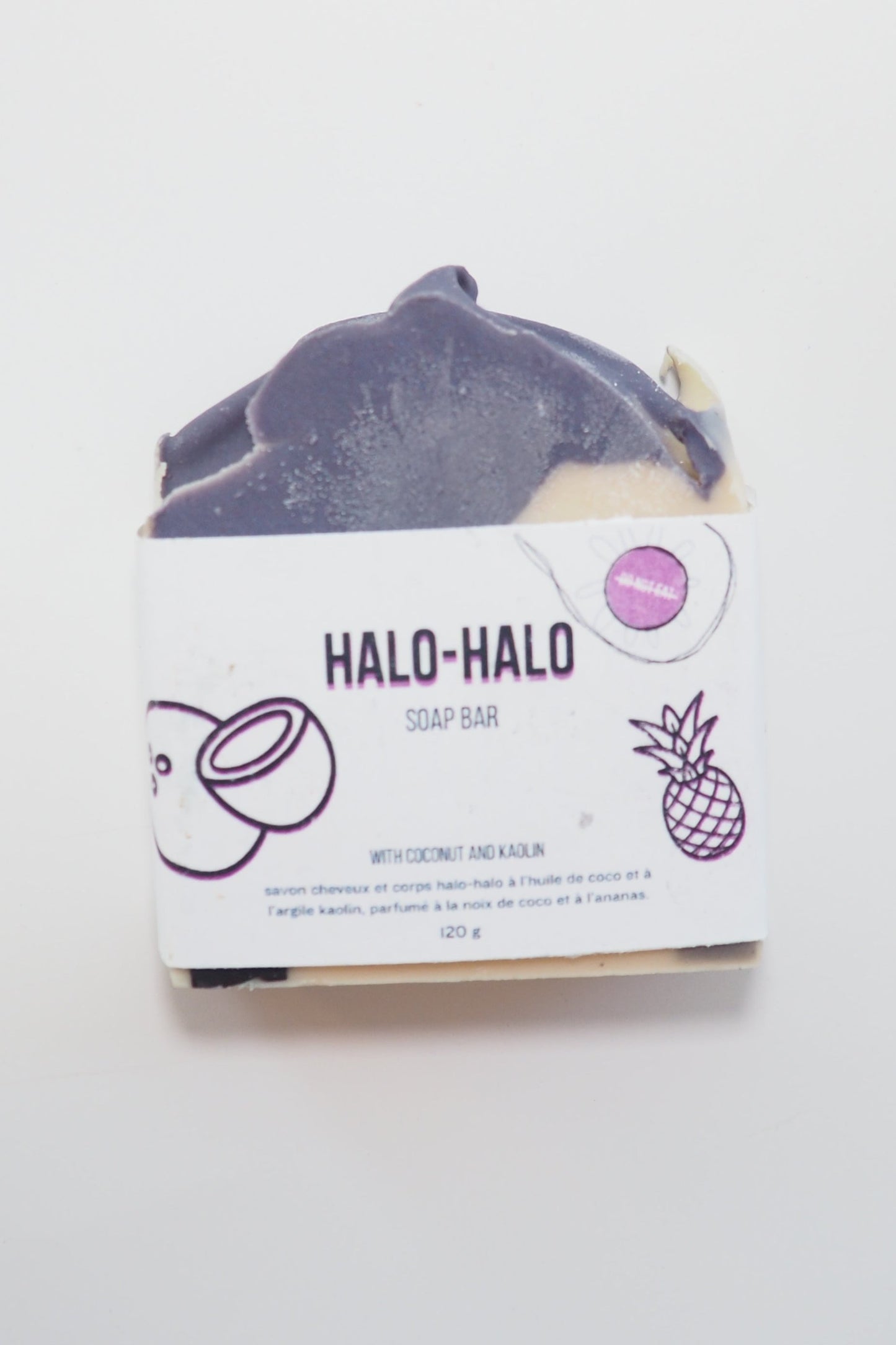 Do Not Eat: Halo Halo Soap Bar