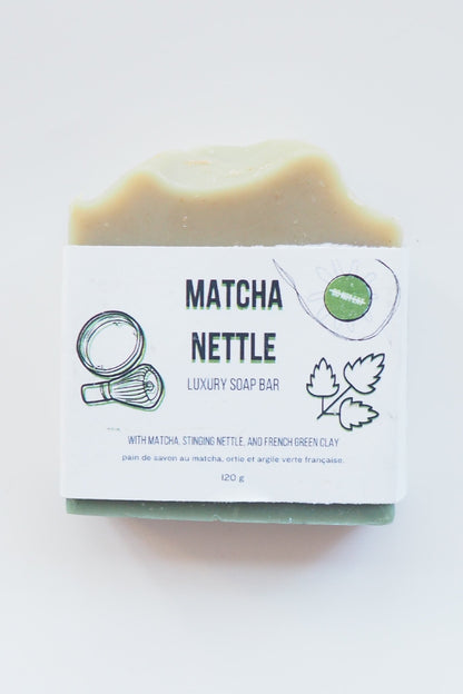 Do Not Eat: Matcha Nettle Soap Bar