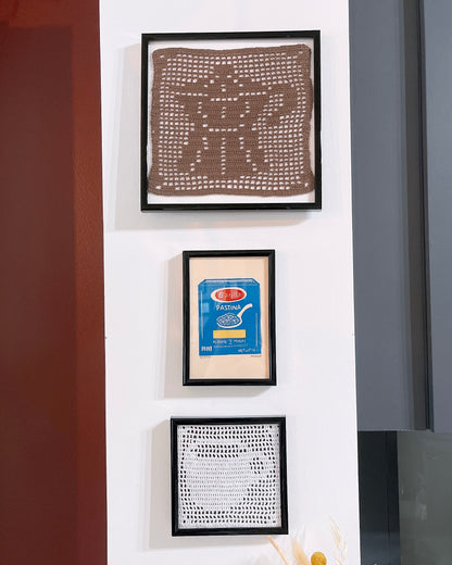 My Little Espresso Cup Filet Crochet Pattern