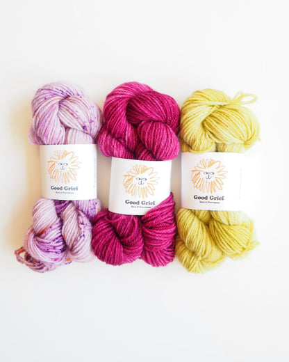 Good Grief Dye Studio: Fundamental Sock Minis