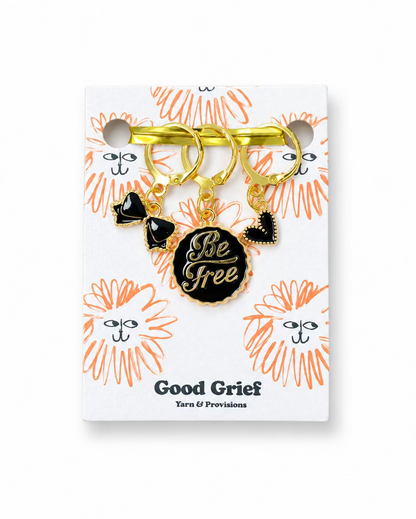Good Grief Stitch Markers