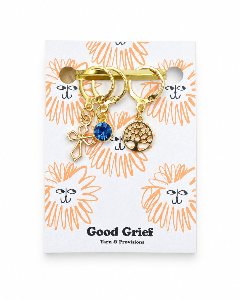 Good Grief Stitch Markers