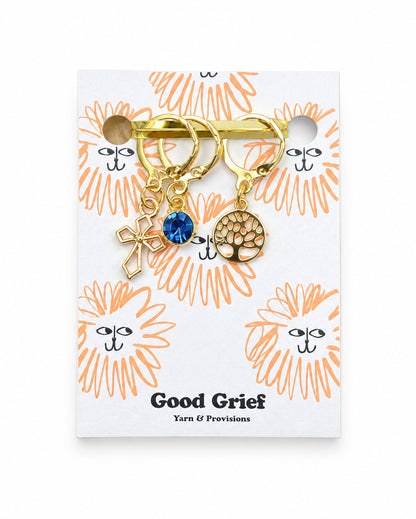 Good Grief Stitch Markers