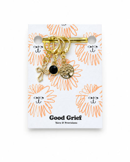 Good Grief Stitch Markers