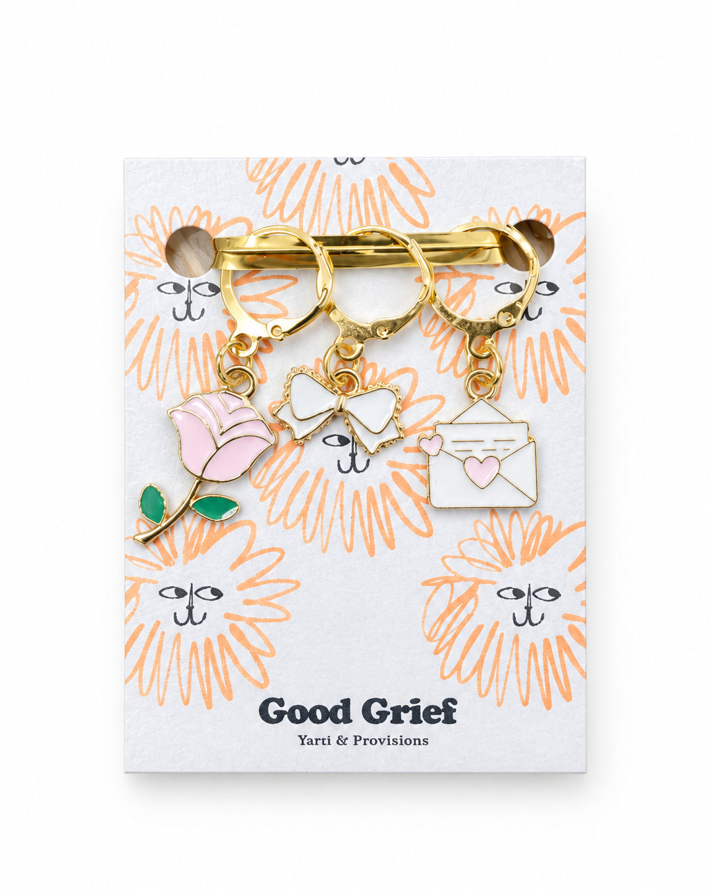 Love Letters Stitch Markers by Good Grief